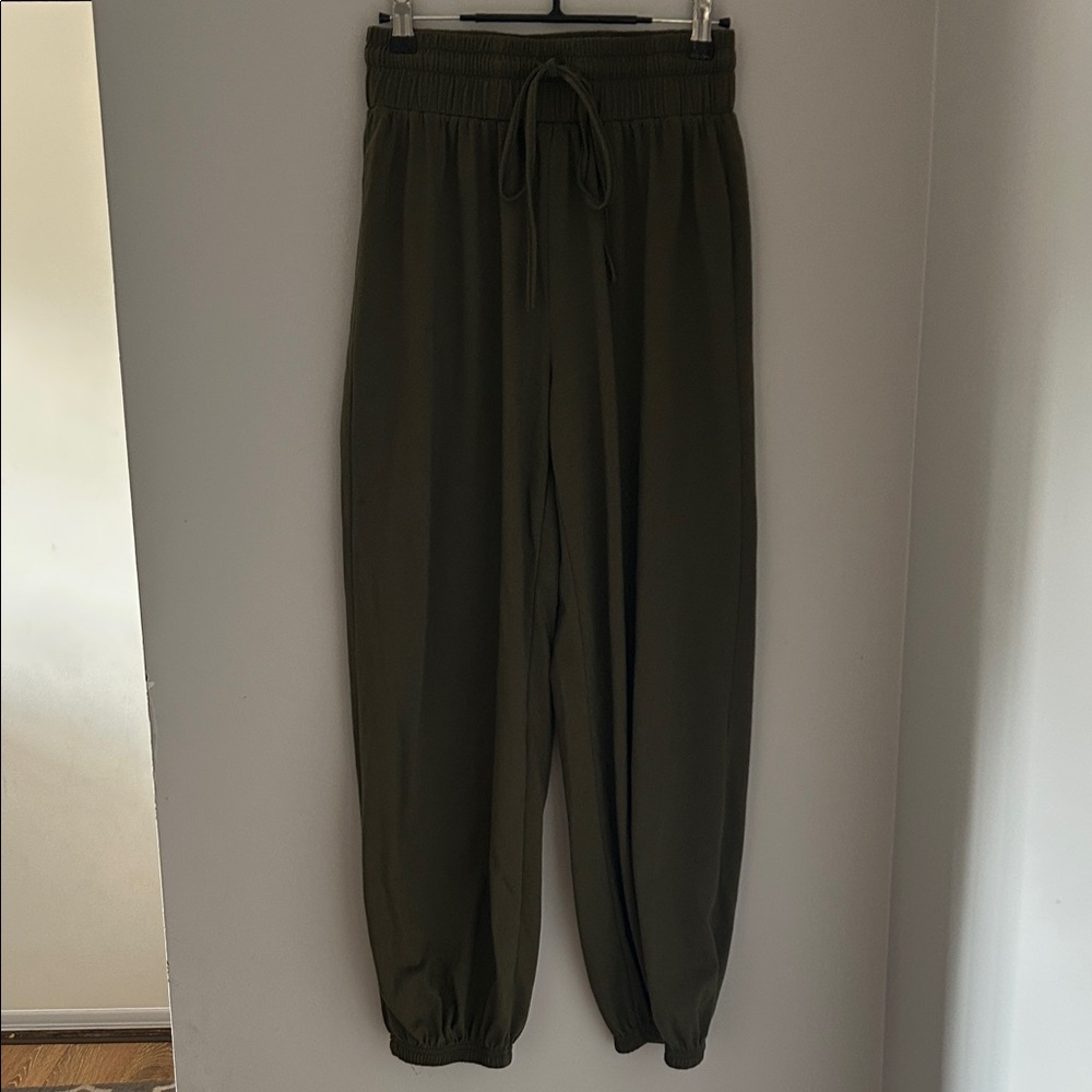 Cider Olive Green Jogger Pants